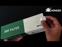 Filtro secador nucleo solido 3/4 pulg SAE DFS-306 HONGSEN