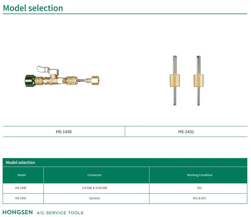 valvula removedora de gusanillo 1/4 SAE con adaptador 5/16 HONGSEN