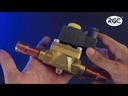 valvula solenoide 3/4 pulg ODF con bobina 220V 60Hz RGC