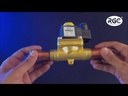 valvula solenoide 7/8 pulg ODF con bobina 220V 60Hz RGC