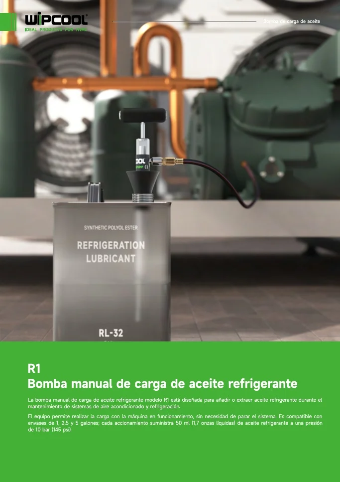 Inyector de aceite 50ml R1 WIPCOOL