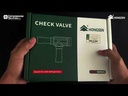 Valvula check 1-3/8 pulg ODF HONGSEN