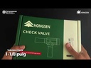 Valvula check 1-1/8 pulg ODF HONGSEN