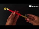 Manguera individual 6 Pulg 1/4 SAE F-1/4 SAE HONGSEN