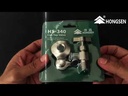 valvula para latas de gases refrigerantes HS-340 HONGSEN