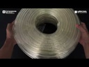 Manguera PVC para condensado 8mm x 12mm rollo 100 mts DT-2 WIPCOOL