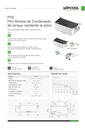 Bomba condensado P110 100-230V 60Hz hasta 150.000 BTU WIPCOOL