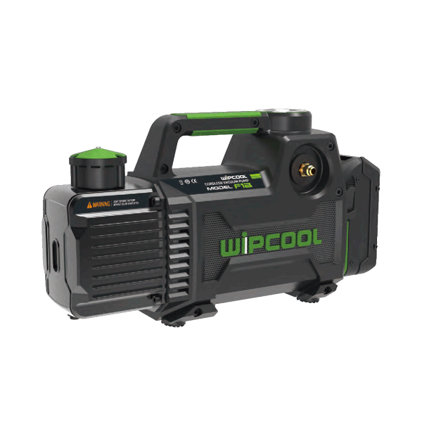 Bomba vacio 1/2 HP 2.5 CFM A3/A2L 18V 15 micrones con vacoumetro 2F2BR WIPCOOL