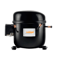 Compresor CUBIGEL España 1/2 HP 1.508 BTU/h R-134a 110V LMBP GPY14NDb