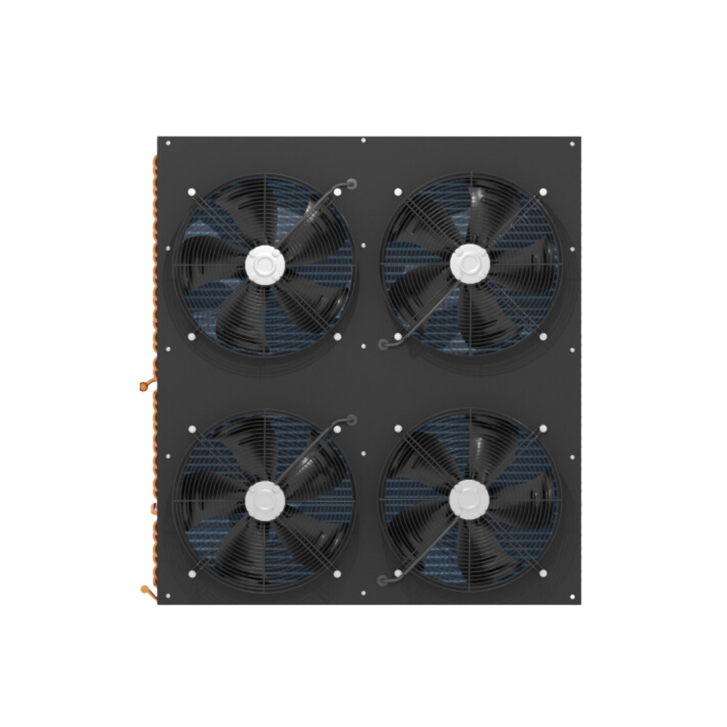 Condenser 39kW 133.415 BTU 2 axial fan 20 in 220V PH1 RGC INH-37.8/130