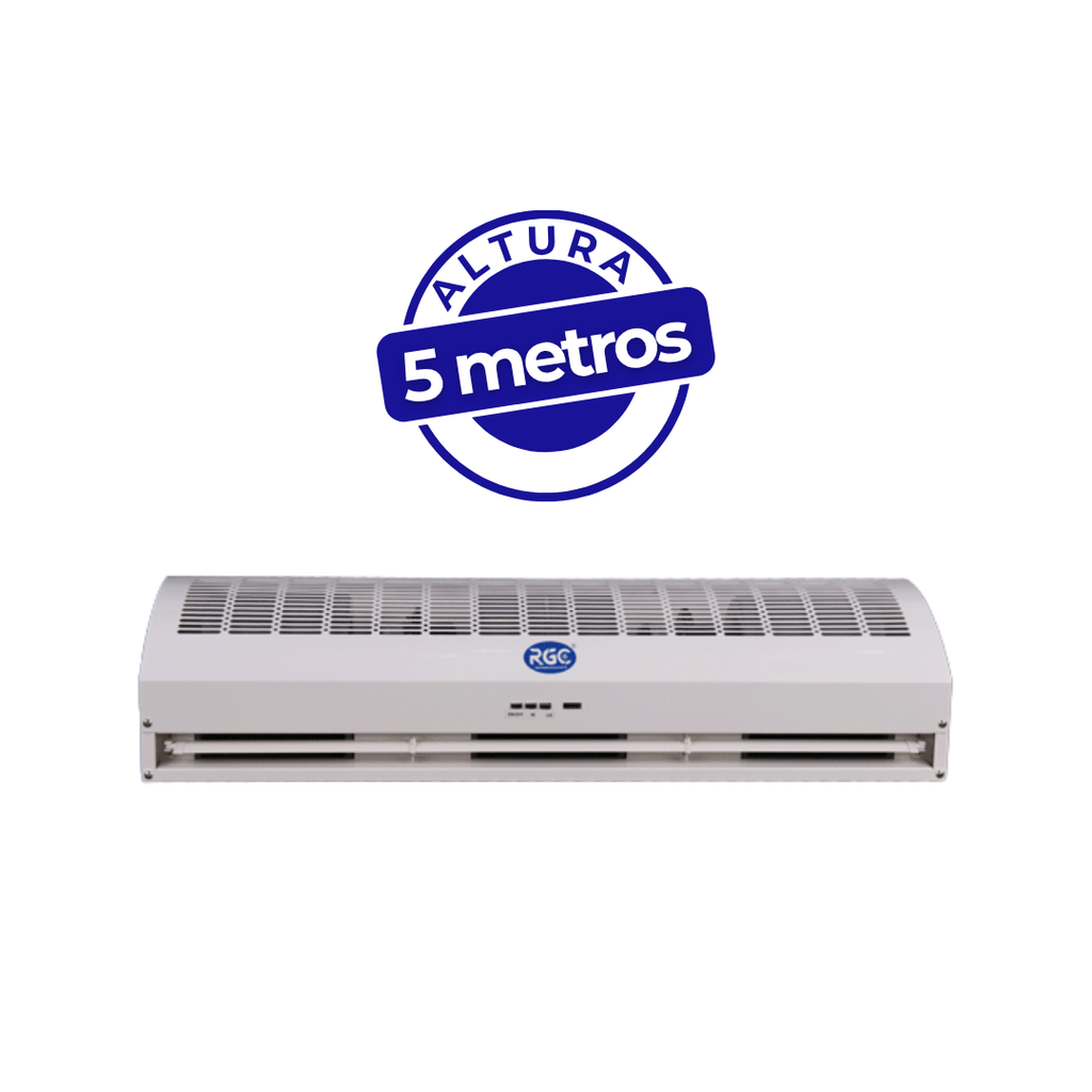 Cortina de aire centrifuga 150 cm 110V con control 550W altura 5mts RGC