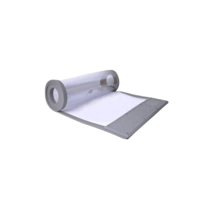 Cortina lisa PVC magnetica para cava cuarto -30°+50°c rollo 25 mts 400mm 2mm RGC