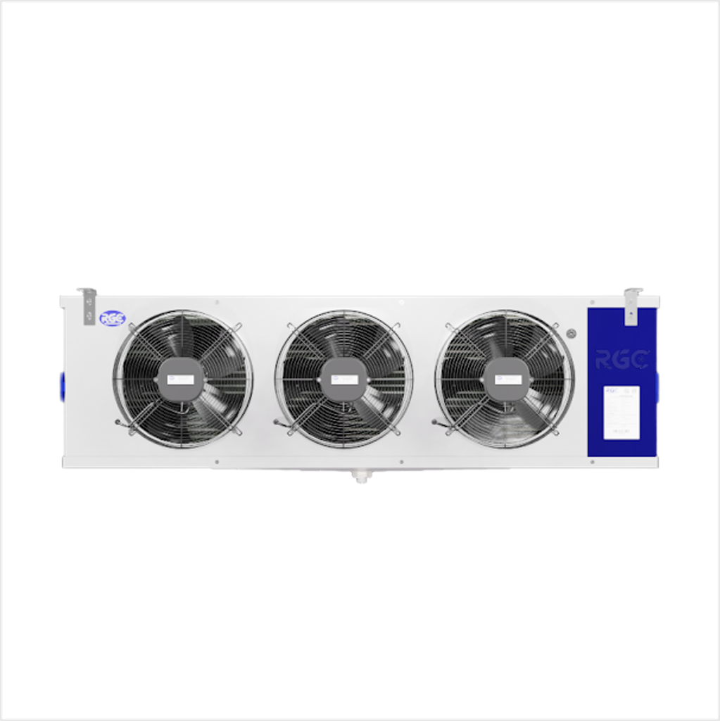 Cold room evaporator 3.7kW 3 HP 220V PH1 12.624 BTU MBP 3 fan 14 in with heater IDM-3.7/22 RGC