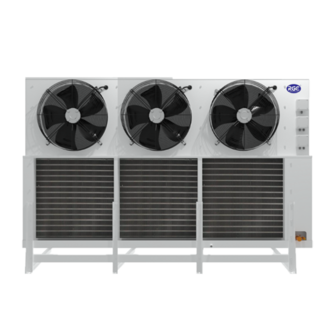 Evaporador de mural 15 HP 220V PH3 68.640 BTU LBP 3 fan 25 pulg EG-20.1/131.2 RGC