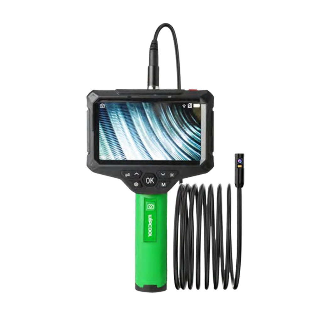 Endoscopio doble cámara pantalla 5" lente 8mm IP67 ADE200 WIPCOOL