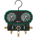 Manometro completo R-22 R-134a R-404A R-410A con mangueras HONGSEN