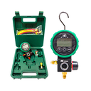 Manometro digital manifold baja 4 a 800 PSI R-404A R-410A R-134a R-22 con adaptador R-410A con manguera con Visor HONGSEN