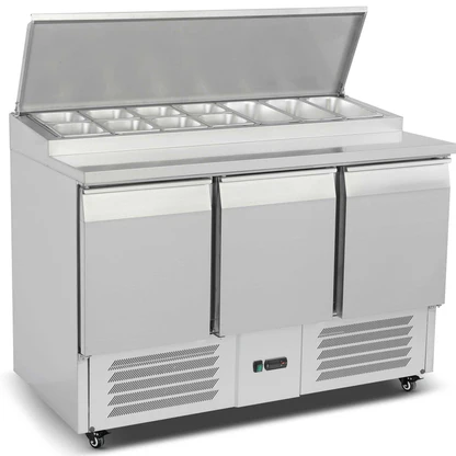 Mesa de ensalada refrigerada 0~5℃ 110V 120cm RGC