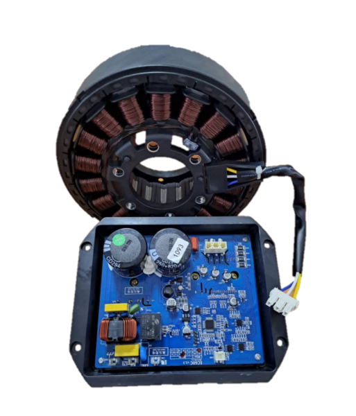 Motor y tarjeta para ventilador industrial redondo RGC
