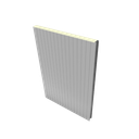 Panel de poliuretano 150 mm 2.4 x 1 mts 38kg/m3 METECNO Certificacion Europea