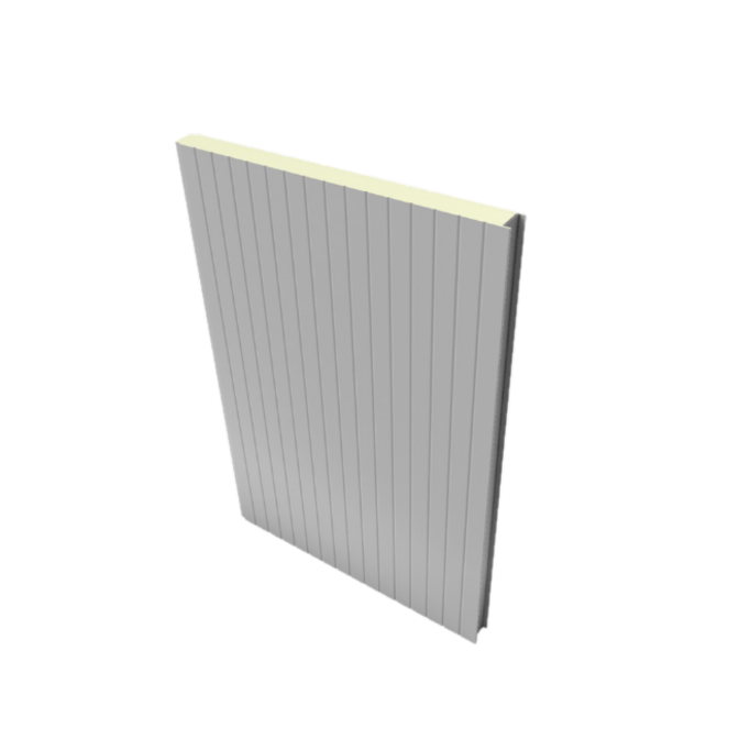 Panel para showroom 100 mm 4.40 x 1 mts