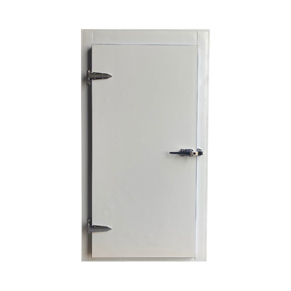 Cold room swing door left side 90 x 190 cm frame 120 x 220 cm with heater RGC
