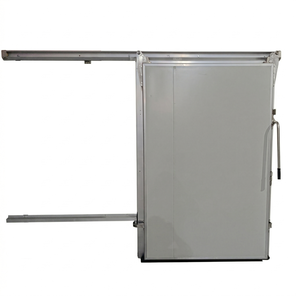 Puerta corrediza izquierda 120 x 200 cm marco 146 x 213 cm Con Resistencia 220V RGC