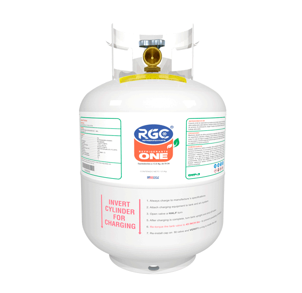 Refrigerante ONE(Reemplazo R-1234yf) 5.5 kg RGC