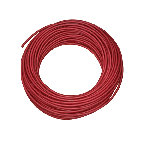 Tubo capilar termoplástico rojo 2.1mm interno 5.9mm externo RGC por metro