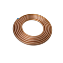 Tubo de cobre flexible Mexico 1/4 pulg rollo 15m IUSA