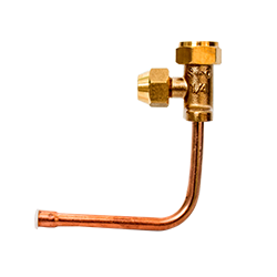 valvula de servicio A/A split 1/4 pulg R-22 RGC