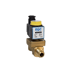valvula solenoide 1/2 pulg SAE con bobina 220V 60Hz RGC