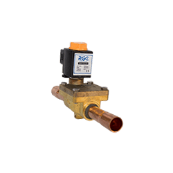 Solenoid valve 3/4 in ODF with coil 220V 60Hz RGC