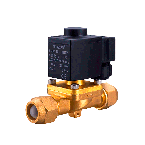 valvula solenoide 3/8 pulg SAE con bobina 110V HV8M3 HONGSEN