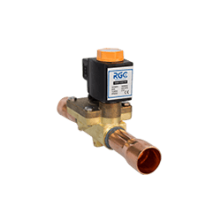 Solenoid valve 7/8 in ODF with coil 220V 60Hz RGC