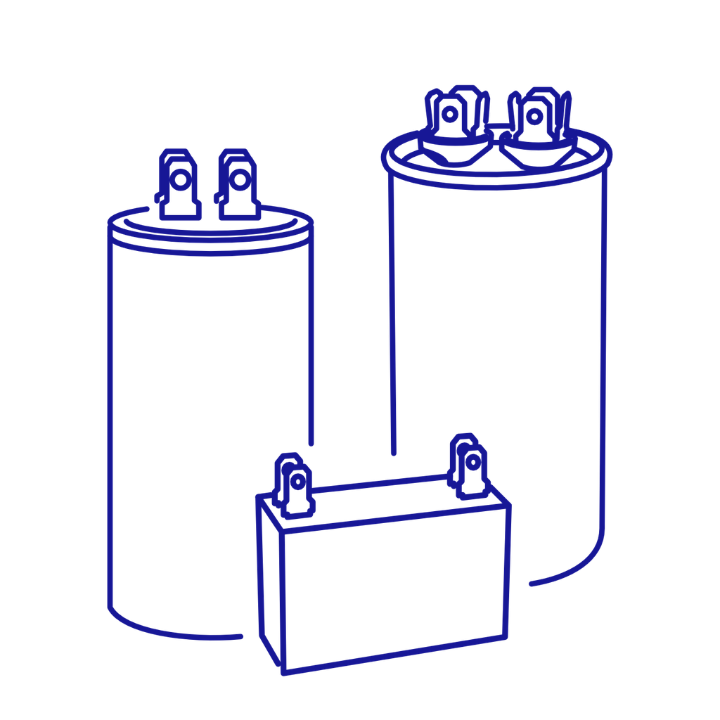 Partes eléctricas de refrigeración / Capacitores 