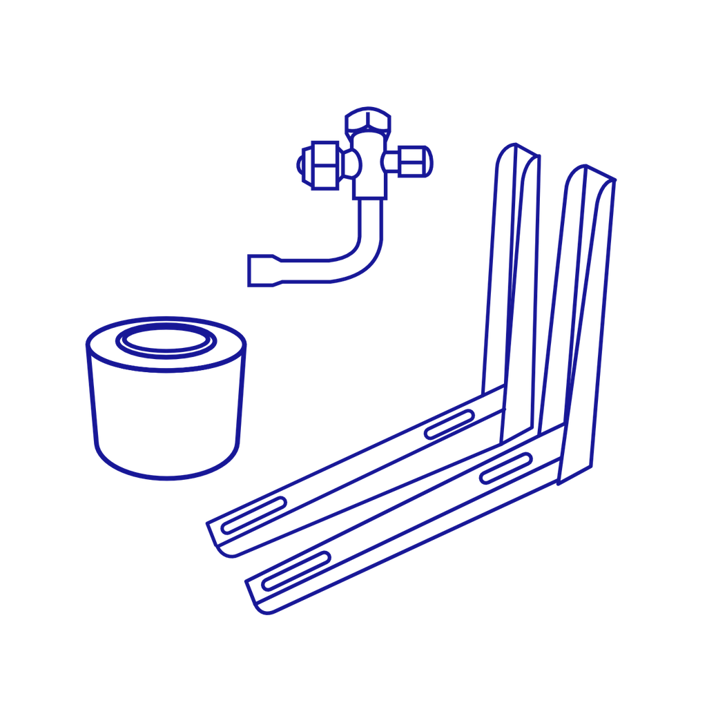 A/C Supply parts / A/C Installation Accesories