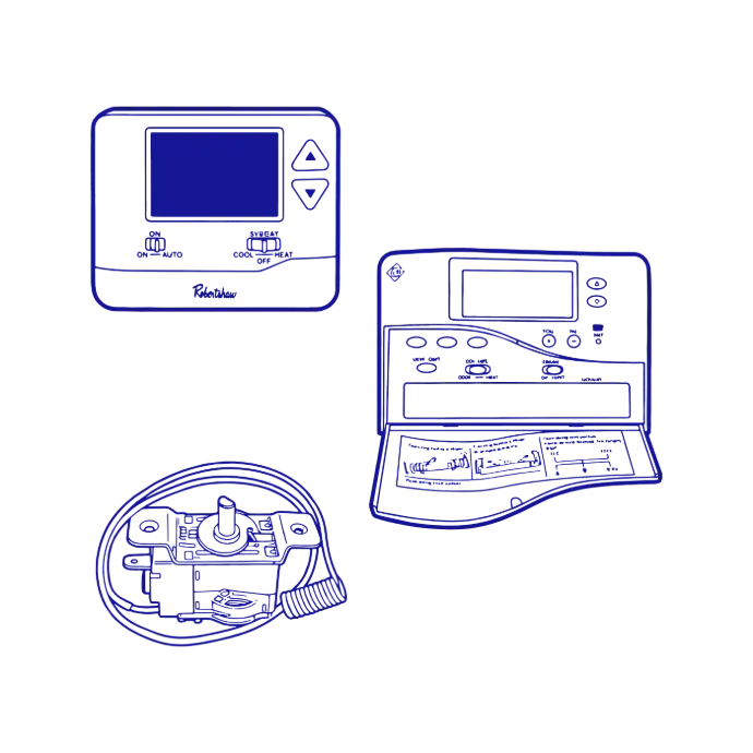 Repuestos de aire acondicionado  / Termostatos