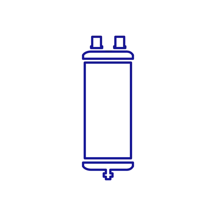 Componentes para unidades condensadoras / Acumuladores de succion