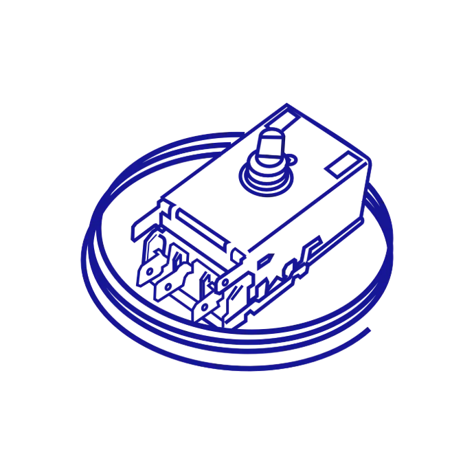 Partes electricas de refrigeracion / Termostatos para neveras