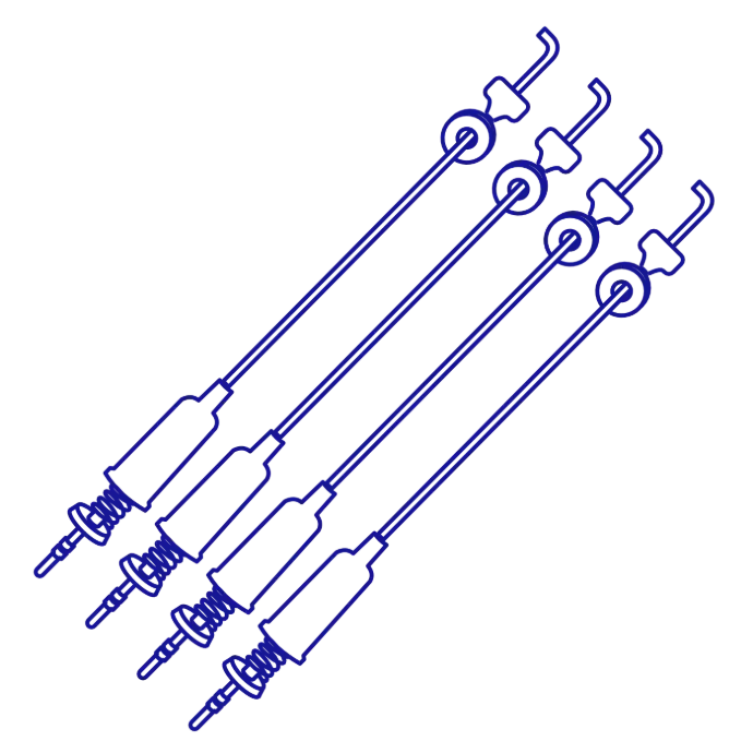Repuestos de lavadora / Amortiguadores de lavadora