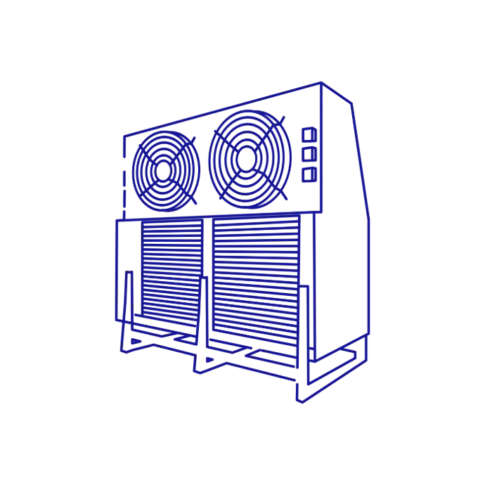 Refrigeration Air Coolers / Serie EG