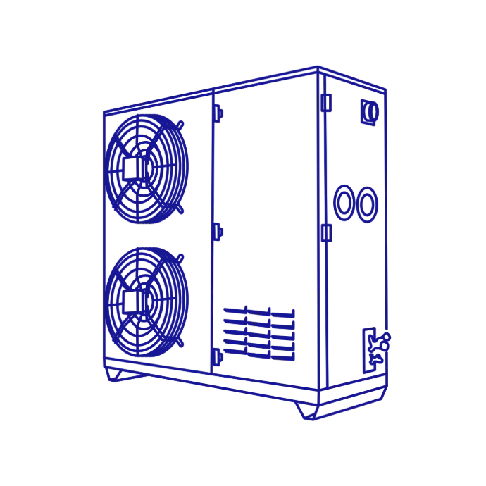 Unidades condensadoras de refrigeracion / Unidades condensadoras para exteriores