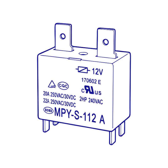 A/C Supply parts / Relay for electronic card 