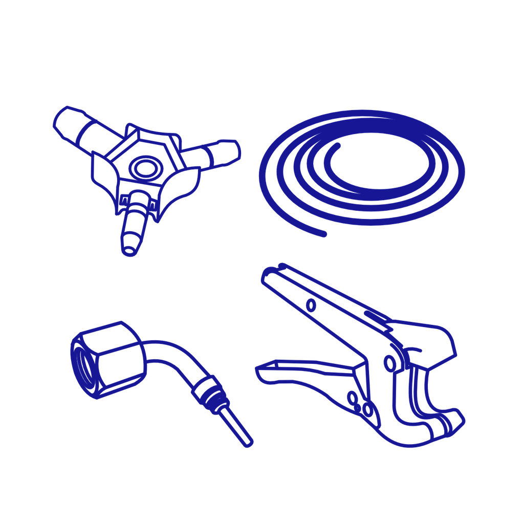 Tuberias / Tools and thermoplastic capillary