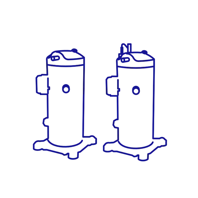 A/C and Refrigeration Compressors / Compresores scroll / Xecom