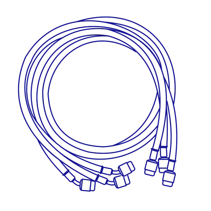 Service Tools / Herramientas de vacio, carga y recuperacion / Hoses