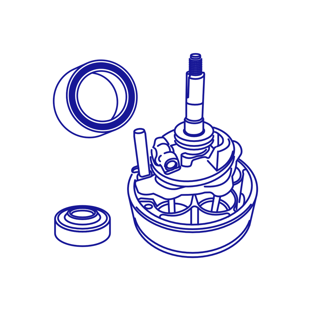 Aire acondicionado automotriz  / Partes internas compresores automotriz 