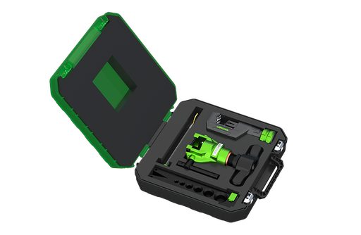 [19050027] Abocinador kit 1/4 pulg - 3/4 pulg manual o para taladro EF-2LK con corta tubo y estuche plastico WIPCOOL