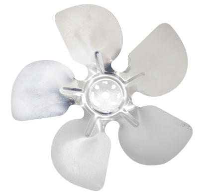 [12110085] Aspa 8 pulg 200mm CW (succión) sin buje para motor de 5w RGC